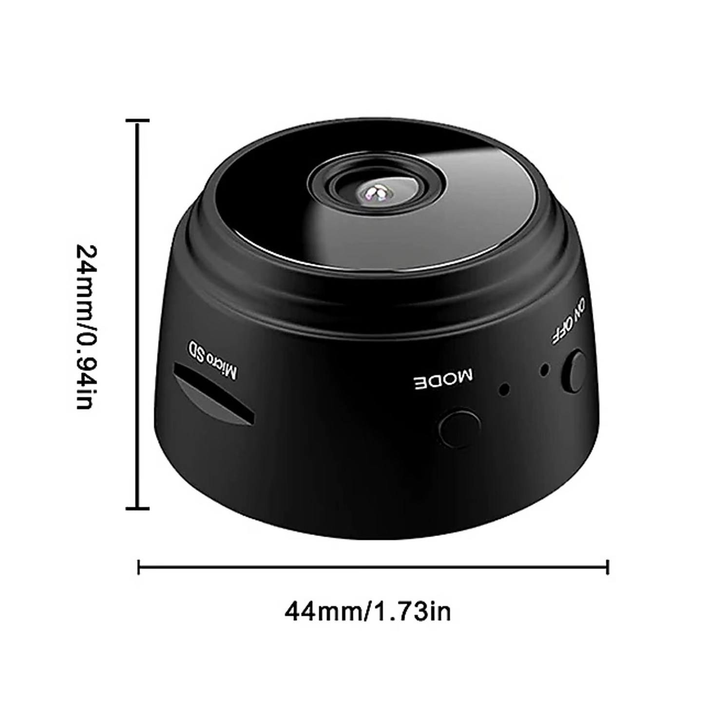 Mini Camara De Seguridad Espia 360