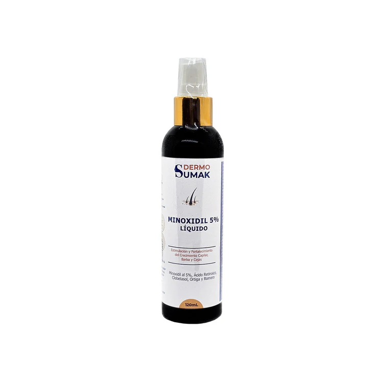 Minoxidil 5 En Liquido 120ml Dermosumak