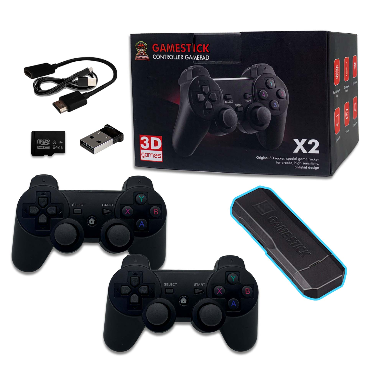 Consola Retro Game Stick X2